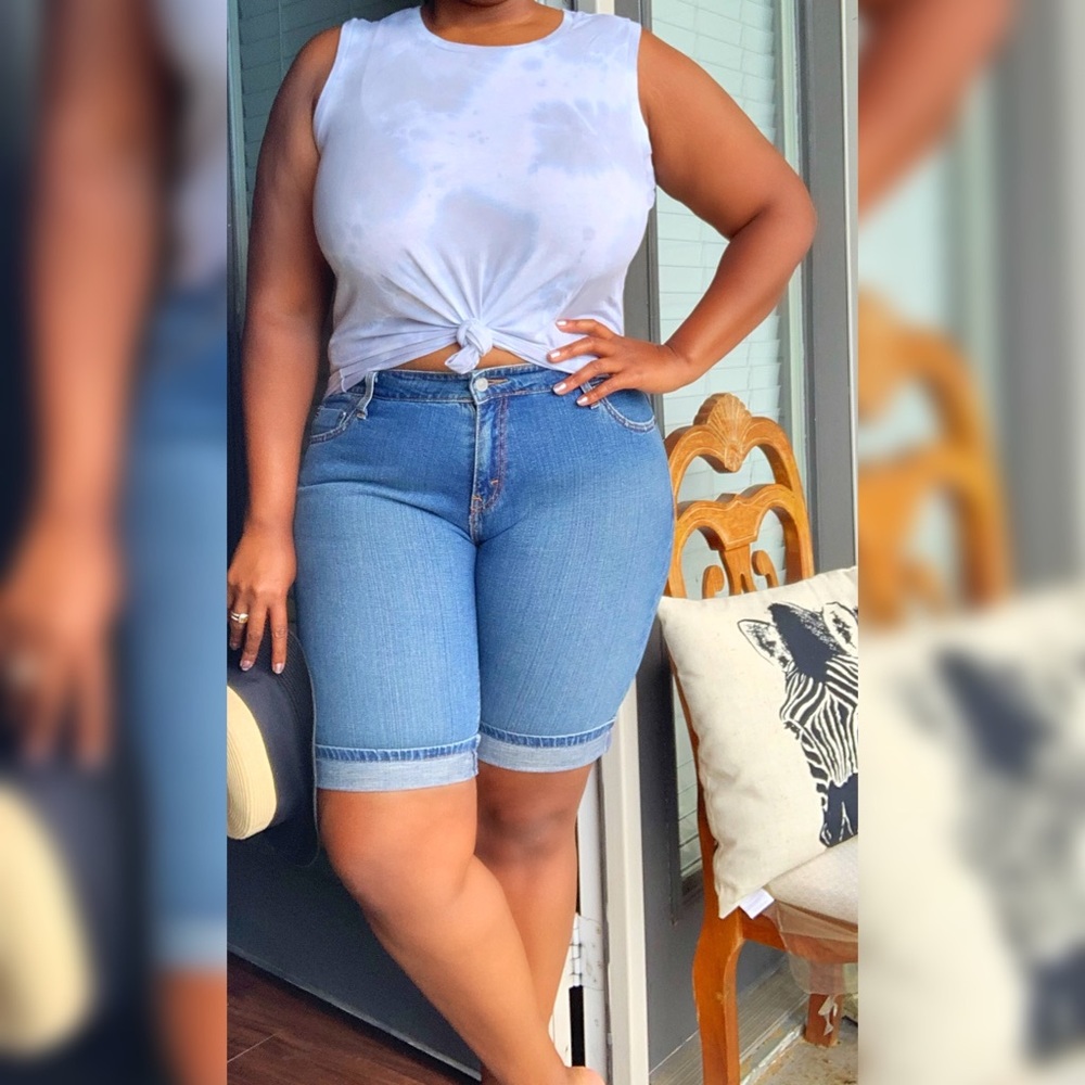 Tie Dye L (12-14) sleeveless soft cotton t-shirt